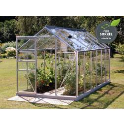 Vitavia Växthus Venus 7500 Alu/sockel Aluminium