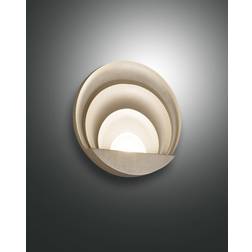 Fabas Luce LED gold edelmatt Sunrise Wall light