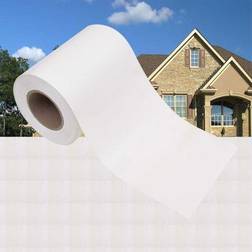 vidaXL Panel De Valla De PVC Blanco 35x0,19 m