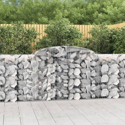 vidaXL Gabioner Bågformade 11 St 300 x 50 x 100 cm