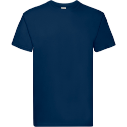 Fruit of the Loom Men's Super Premium Short Sleeve Crew Neck T-shirt - Deep Navy