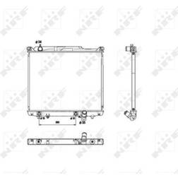 NRF Kühler, Motorkühlung 53576
