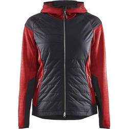 Blåkläder 593121175699XXXL Damen Hybrid Jacke, Rot/Schwarz, Größe