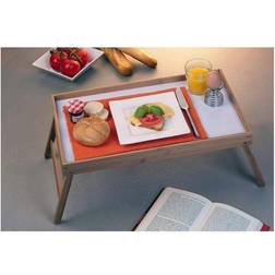 BigBuy Home En Bambou Pliable 50x30x22 cm Plateau de service