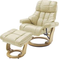 leder creme Sessel