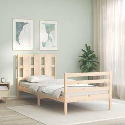 vidaXL Bed Frame with Headboard
