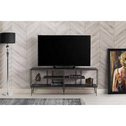 Hanah Home Design 120 cm Lycon Bois Gris Foncé Meuble TV