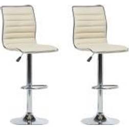 Beliani Set of 2 LUCERNE Bar Stool