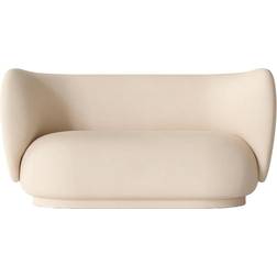 ferm LIVING Rico Brushed Off-White Soffa 2-sits
