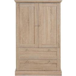 Loft24 Highboard Binz 2 Låger 2 Skuffer Brun Garderobeskab