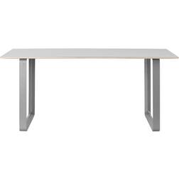 Muuto 70/70 170x85 cm Grey Linoleum Table à manger