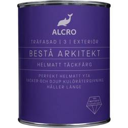 Alcro Bestå Arkitekt Träfasadsfärg Fall Red 1L