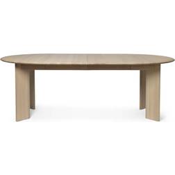 ferm LIVING Bevel White Oiled Beech Spisebord 117cm