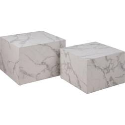 AC Nordic Dicte White Sofabord 58x58cm 2stk