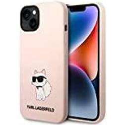 Karl Lagerfeld KLHCP14MSNCHBCP Hülle für iPhone 14 Plus 6,7" hardcase Rosa Silic