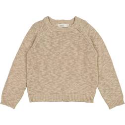 Wheat Strik Pullover Quinn warm stone