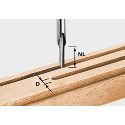 Festool Notfræser med bundskæring 8/45 mm