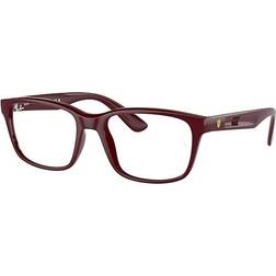 Ray-Ban Cadres optiques Rx7221m col. f685 Hommes Pillow Rouge