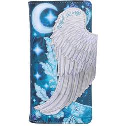 Nemesis Now Angel Wings Embossed Purse 18.5cm