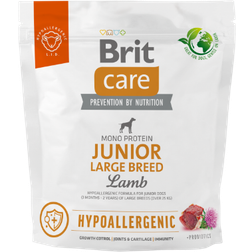 Brit Care Dog Junior Large Breed Hypoallergenic Lamb