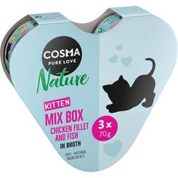 Cosma Nature Kitten Heart Box 3 3 Varieties