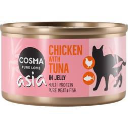 Cosma Asia In Gelatina 24 x 85 g - Pollo Con Tonno