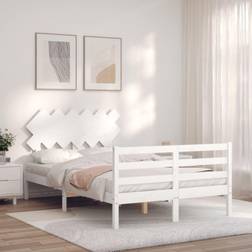 vidaXL Small Double massivt træ Sengeramme