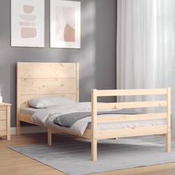 vidaXL Bed Frame with Headboard