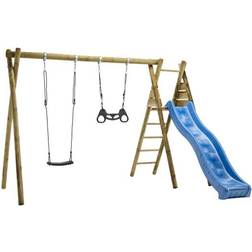 Nordic Play Swing Set incl 1 Swing1 Trapeze Fitting & 1 slide