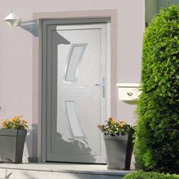 vidaXL 98x208 PVC Yderdør H (x)