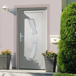 vidaXL 98x208 PVC Yderdør H (x)