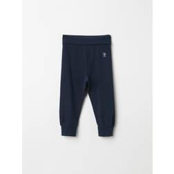 Polarn O. Pyret Newborn Baby Leggings Navy x