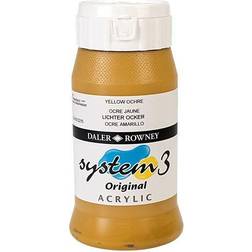Daler Rowney System 3 500ml Yellow Ochre 663