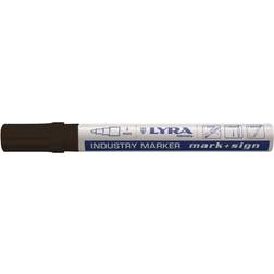 LYRA Industri marker m. kugle 4040 Grøn