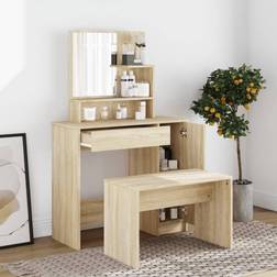 vidaXL Sonoma oak Dressing Table