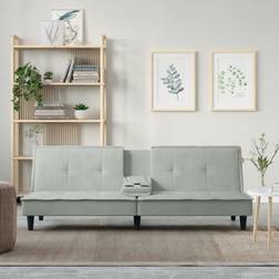 vidaXL ljusgrå Soffa 3-sits