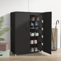 vidaXL Cabinet Black 60 x 28 x 90 cm Shoe Rack