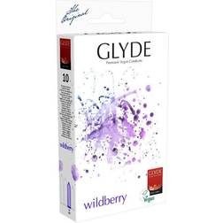 Glyde Ultra Flavored Vegan Condoms 10 Pack
