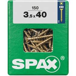 Spax Tornillo 03.5 x 40 mm Bicromatado 150 Pz