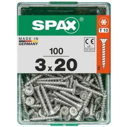 Spax Universeel Schroef T-Star Wirox 3x20mm Set of 100