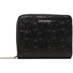 Calvin Klein Geldbörse Ck Must Wallet W/Flap Md-Emb Mn