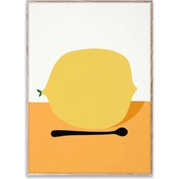 Paper Collective Citron Art Print gelb Poster 50x70cm