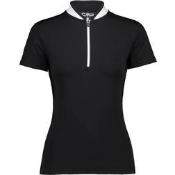 CMP Donna Maglia da ciclismo Stretch - Nero