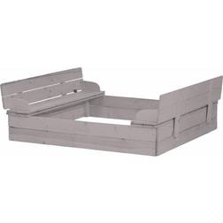 Roba Sandbox With Lids 127 x 123.5 x 21.5 cm