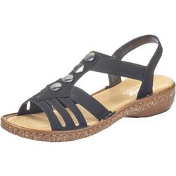 Rieker Rina Sandalias y Pantuflas - Marrón