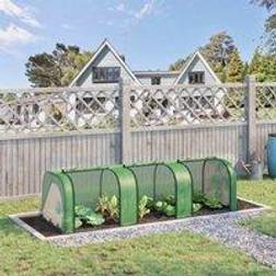 OutSunny PE Tunnel Greenhouse Green Grow House Frame