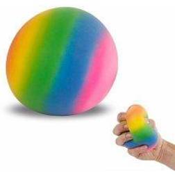 Fidget Rainbow Squeezeball: Bunter Stretch Ball Regenbogenfarben