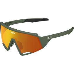 Koo Spectro Green Matt Orange Mirror Lens