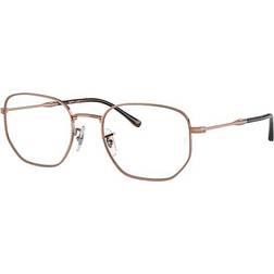 Ray-Ban RB6496 Rose Gold Montura Klara Lentes polariserade 51-20