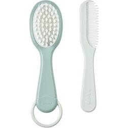 Beaba Comb Hairbrush Set Green Blue